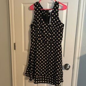 Polkadot sleeveless dress